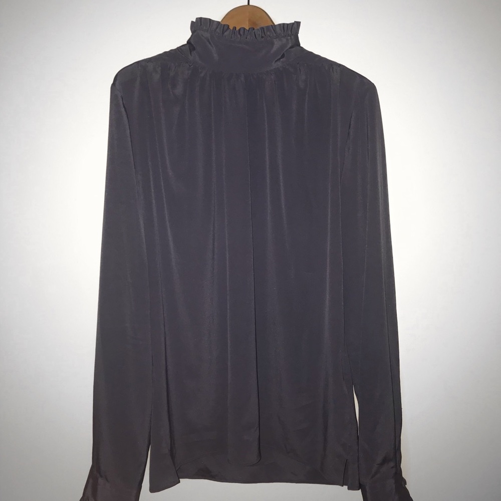 GUCCI limited edition purple silk shirt